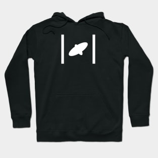 GIMBAL UFO / UAP Graphic (White) Hoodie